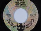 Northern Soul/Funk 45 KENI LEWIS What's Her Name BUDDAH HEAR