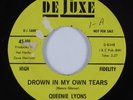 Northern/Deep Soul 45 QUEENIE LYONS Drown In My Own Tears DELUXE HEAR