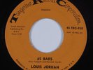 R&B Soul 45 LOUIS JORDAN 65 Bars TRC VG++ HEAR