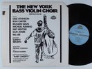 THE NEW YORK BASS VIOLIN CHOIR s/t STRATA-EAST LP VG++