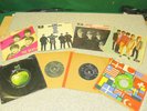 8 BEATLES + ROLLING STONES 45 RECORDS FROM UK, GERMANY, DENMARK, 4 ARE EP PHOTO