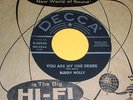 BUDDY HOLLY You Are My One Desire/Love Me 45 Rare Decca Rockabilly NM Beauty