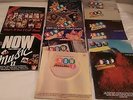 NOW THAT'S WHAT I CALL MUSIC VOL's 1 to 13, ALL 13 VINYL and SLEEVES VG+ TO NM