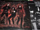IMMORTAL : DAMNED IN BLACK NUMBERED ( 333/1500 )  LP OSMOSE UK