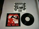 METALLICA --- rare original 1983 KILL ‘EM ALL LP Exodus