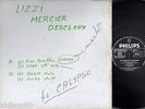 LIZZY MERCIER DESCLOUX excerpts from mambo nasso FRENCH PROMO ELECTRO LP