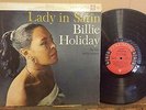 BILLIE HOLIDAY LADY IN SATIN 1st press COLUMBIA CL 1157 LP 6-Eye DG Mono VG+