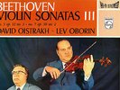 PHILIPS HI-FI STEREO - OISTRAKH OBORIN BEETHOVEN - VIOLIN SON. VOL III NO. 3 & 7