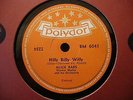 Alice Babs Hilly Billy Willy 78 Rpm Record
