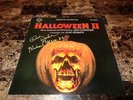 Halloween II Dick Warlock Michael Myers SIGNED Vinyl Soundtrack John Carpenter