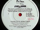 THE CURE -Charlotte Sometimes- V Rare Australian white label promo 7
