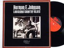 HERMAN E. JOHNSON: LOUISIANA COUNTRY BLUES arhoolie LP / baton rouge NM
