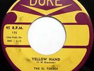 THE EL TORROS 45 Yellow Hand / Dance With Me DUKE label VG++ DOO WOP bb2494