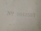 THE BEATLES WHITE ALBUM LOW NUMBER #43587