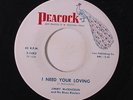 JIMMY MCCRACKLIN: I Need Your Loving / The Swinging Thing 45 (wol) rare Blues &
