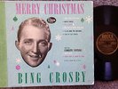 BING CROSBY w/THE ANDREWS SISTERS Merry Christmas DECCA ALBUM A-550 4-disc BOOK