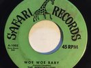 THE PERSONALITIES WOE WOE BABY RARE  ORIG SAFARI DOO WOP  R&B 45 7