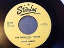 EDDIE NOACK THE WORM HAS TURNED VG+ ORIGINAL ROCKABILLY  45 STARDAY LABEL