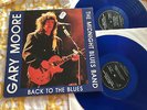 DOPPEL LP / GARY MOORE THE MIDNIGHT BLUES BAND / BACK TO THE BLUES / BLUE VINYL