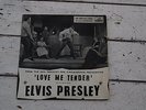 ELVIS PRESLEY EP ON HMV LOVE ME TENDER PICTURE SLEEVE