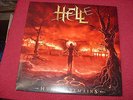 Hell  ?– Human Remains LP   EX+ 3XLP with inner sleeves & trifold sleeve