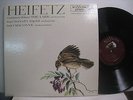 Castelnuovo-Tedesco Lark / Faure Sonata, Heifetz, violin-Smith...RCA LM 2074