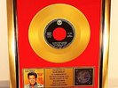 Elvis Presley, Good Luck Charm, Gold Record, goldene Schallplatte, Award, platin