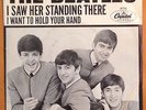 THE BEATLES  I WANT TO HOLD YOUR HAND  CAPITOL 5112 PICTURE SLEEVE RARE NICE