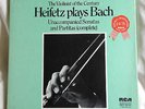 HEIFETZ PLAYS BACH Solo Violin Sonatas and Partitas RCA UK Mono SER 5669/71 NM