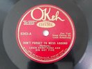 Louis Armstrong Hot Five Don't Forget to Mess Around Okeh 8343