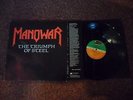 MANOWAR the triumph of steel 2LP FIRST PRESS METALLICA IRON MAIDEN JUDAS PRIEST