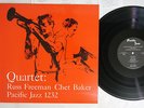 RUSS FREEMAN AND CHET BAKER QUARTET PACIFIC JAZZ PJ-1232 JAPAN Vinyl LP
