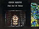 CHRIS SQUIRE fish out of water K 50203 A2/B2 with poster uk 1975 LP PS EX/EX