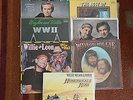 11x Vinyl Records Willie Nelson Waylon Jennings Merle Haggard George Jones LOT11