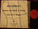 BEETHOVEN - Sonata for Flute & Piano / Trio WANAUSEK BRENDEL CERMAK SPA Records
