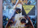 Def Leppard, Hysteria LP shrink with sticker heavy metal glam hair band