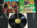 THE BEATLES SGT. PEPPER'S LONELY HEARTS CLUB BAND LP NM-/NM- CUTOUT INSERT 1971