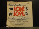 promo FRANK SINATRA sings TO LOVE & BE LOVED / SUPER RARE Picture Sleeve WLP