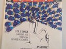 LONDON Blueback CS-6190 STRAVINSKY - Symphonies - ANSERMET - WB DG FFSS