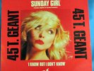 BLONDIE - SUNDAY GIRL - FRANCE - IMPORT - 12