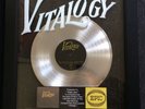 Pearl Jam Platin Award / Platin Schallplatte Vitalogy