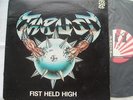 THRUST Fist held high VG++ to NM- SPEED METAL CANADA BANZAI 1984 LP Insert
