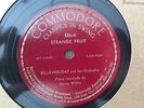 Billie Holiday 78 Record Strange Fruit / Fine and Mellow 78 E/E+  Commodore