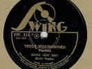 JAZZ 78 : TEDDY WEATHERFORD ON FRENCH SWING SW.315 - MAPLE LEAF RAG