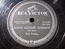 ELVIS PRESLEY 78 GOOD ROCKIN' TONIGHT / I DON'T CARE IF THE SUN... RCA 20-6381