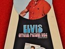 Rare ELVIS PRESLEY Official Picture Disc Limited Edition PROMOTIONAL STANDEE