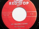QUINTONES 45 Oh, heavenly father / I watched the stars RED TOP  w2350