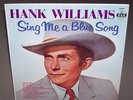 Hank Williams Sing Me A Blue Song 1957 MGM Yellow Label Original Near Mint