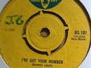 ORIG UK BLUE CAT, 1968, BS 101