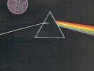 Pink Floyd Dark side of the moon. Early press. Solid Blue triangle